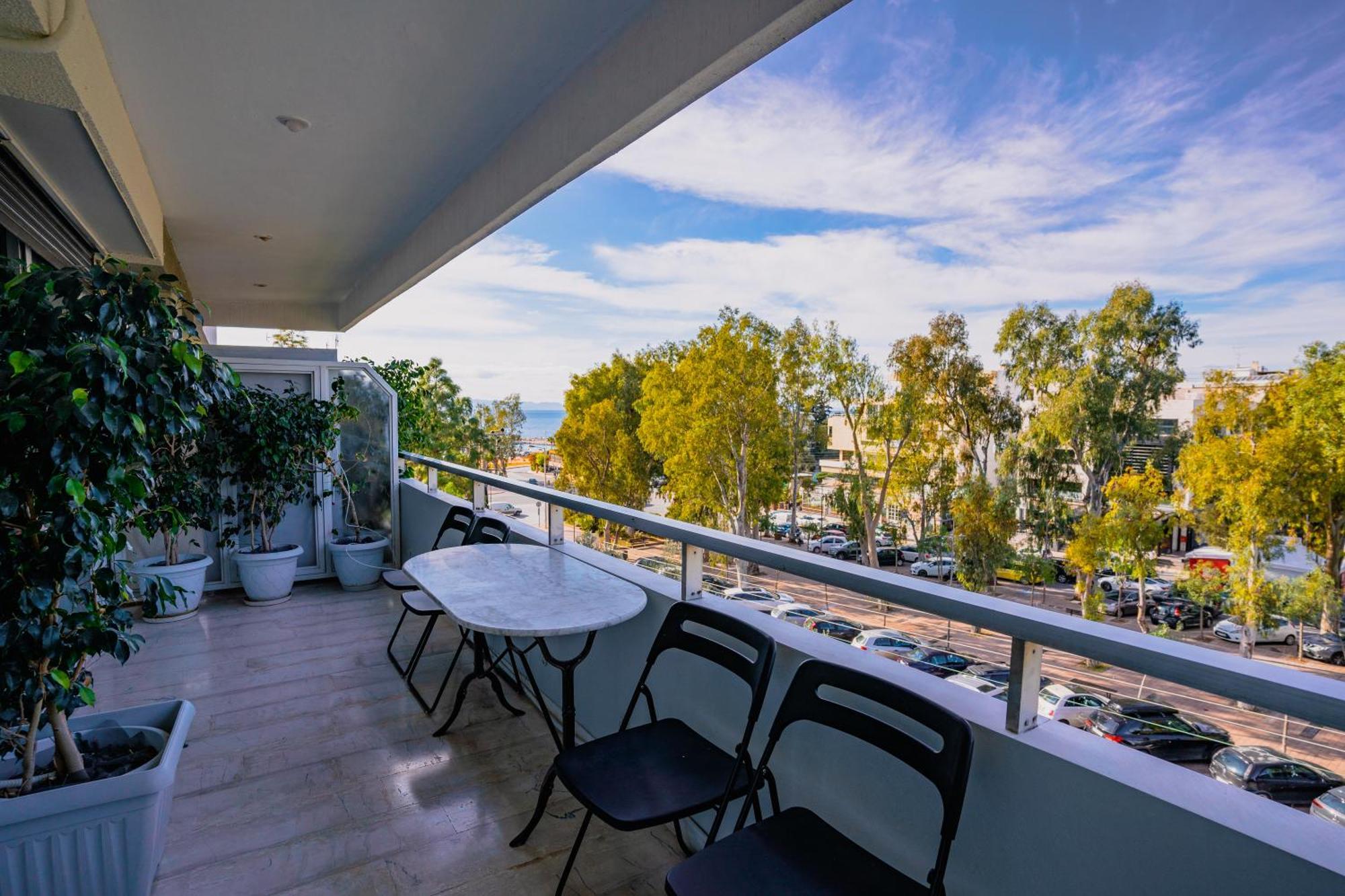 شقة Glyfada Center Sea View Apt أثينا المظهر الخارجي الصورة